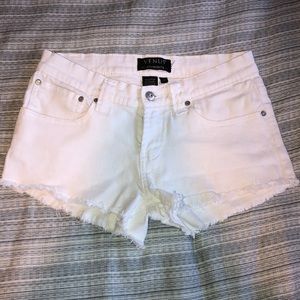 white shorts
